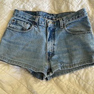 Vintage Levi Jean Shorts